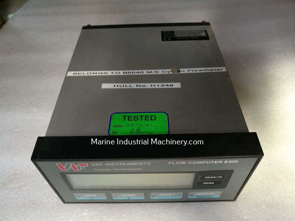 VAF Instruments E405D.10F Flow Computer