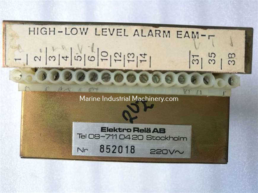 Elektro-rela SV-G High level alarm eam-r Controller