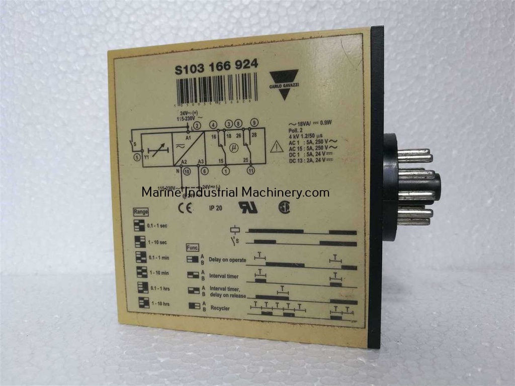 Carlo Gavazzi S103 166 924 Timer