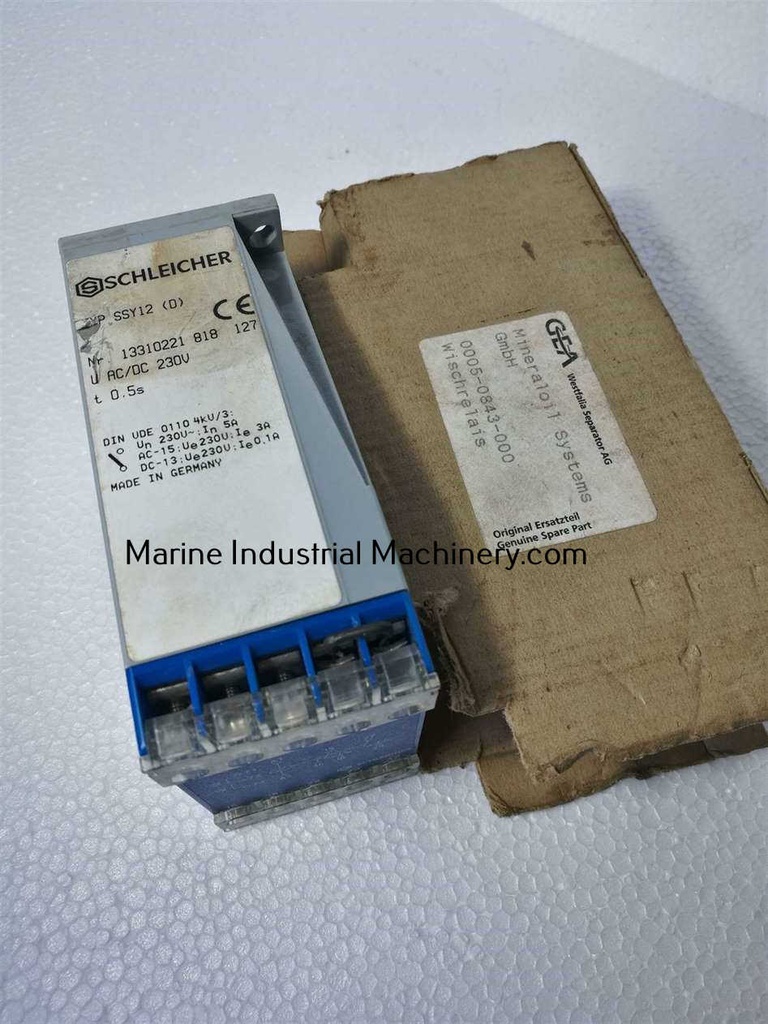 Schleicher SSY12 (D)Time Relay