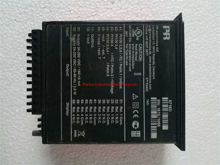PR Electronics 5715D Programmable LED indicator