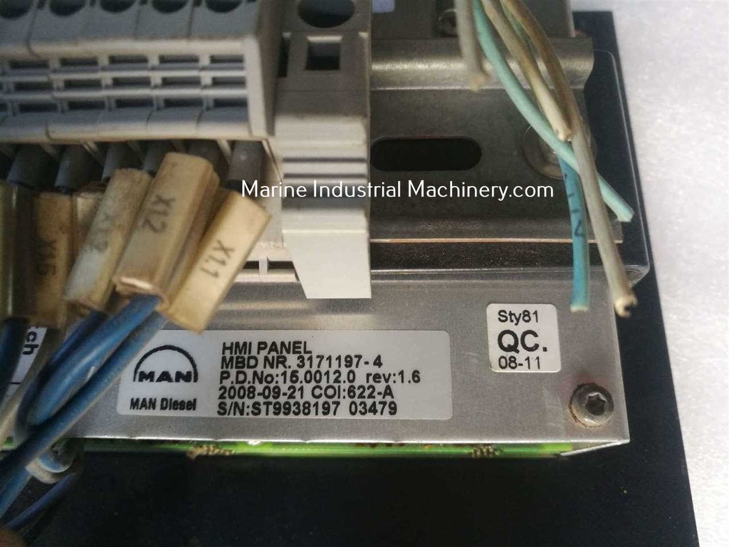 Man B&W 3171197-4 HMI Panel