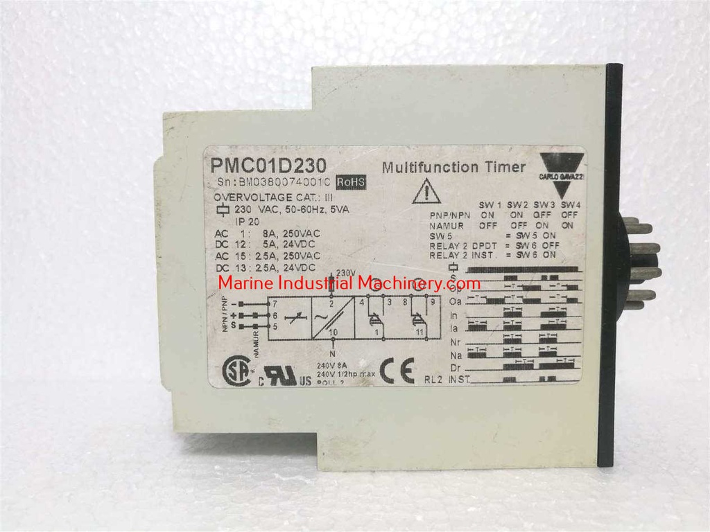 Carlo Gavazzi PMC01D230 Multifunction Timer