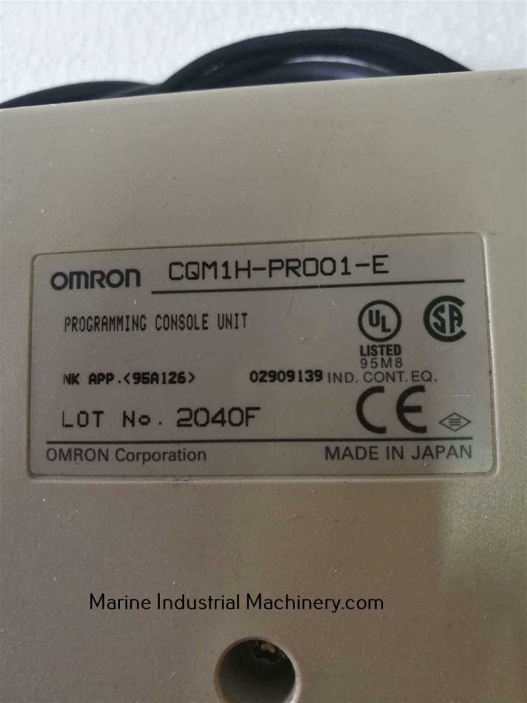 Omron CQM1H-PR001-E Programming Console Unit