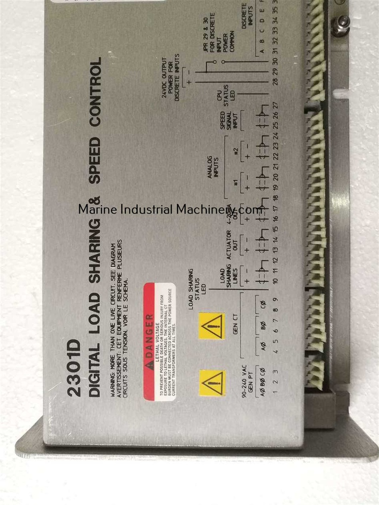 Woodward 2301D Digital Load Sharing & Speed Control