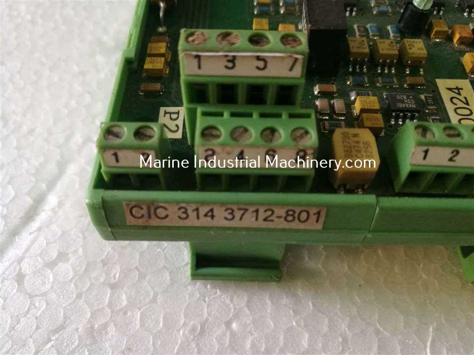 Macgregor Hagglunds 314 3712-801 Twin Comunication CIC Card
