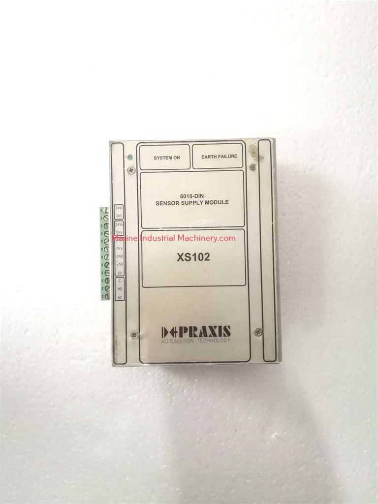 Praxis Automation XS102 6010-DIN Sensor Supply Module
