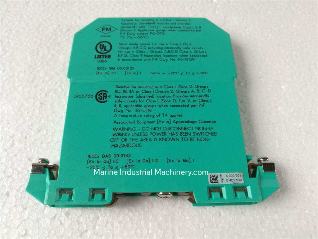 Pepperl+Fuchs Z765 Zener Barrier Analog Output