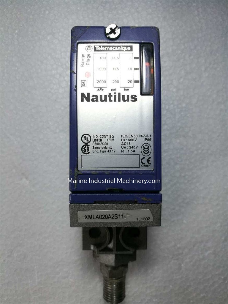 Telemecanique Nautilus XMLA020A2S11 Pressure Switch