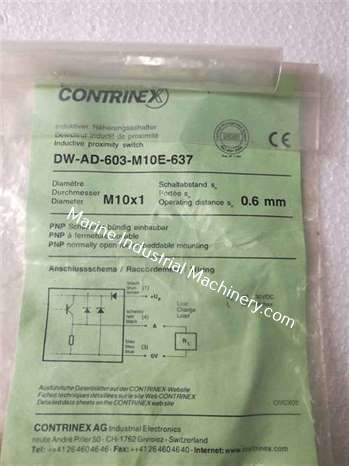 Contrinex DW-AD-603-M10E-637 PNP No Embeddable Sensor