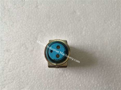 Jaeger 0429 530 06 3 Way Cable Mount MIL Spec Circular Connector Plug