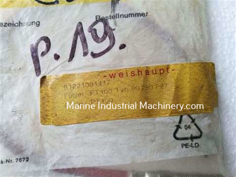 Weishaupt 51221001417 PT100 Sensor