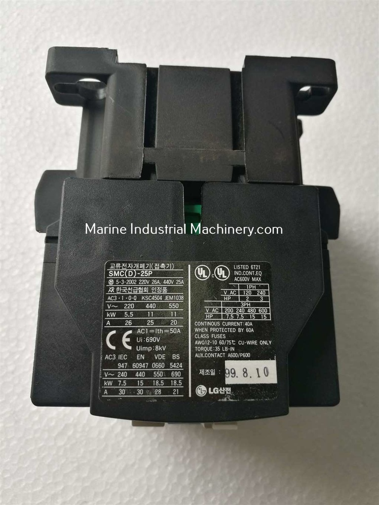 LG SMC-25P Contactor