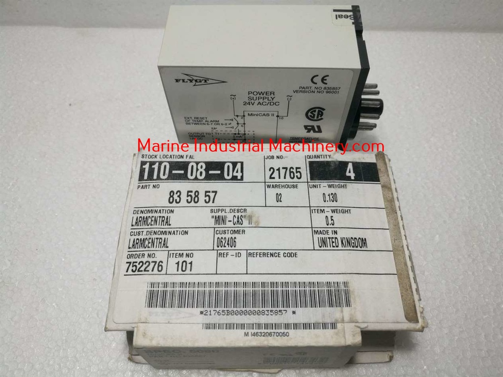 FLYGT 835857 Relay Module