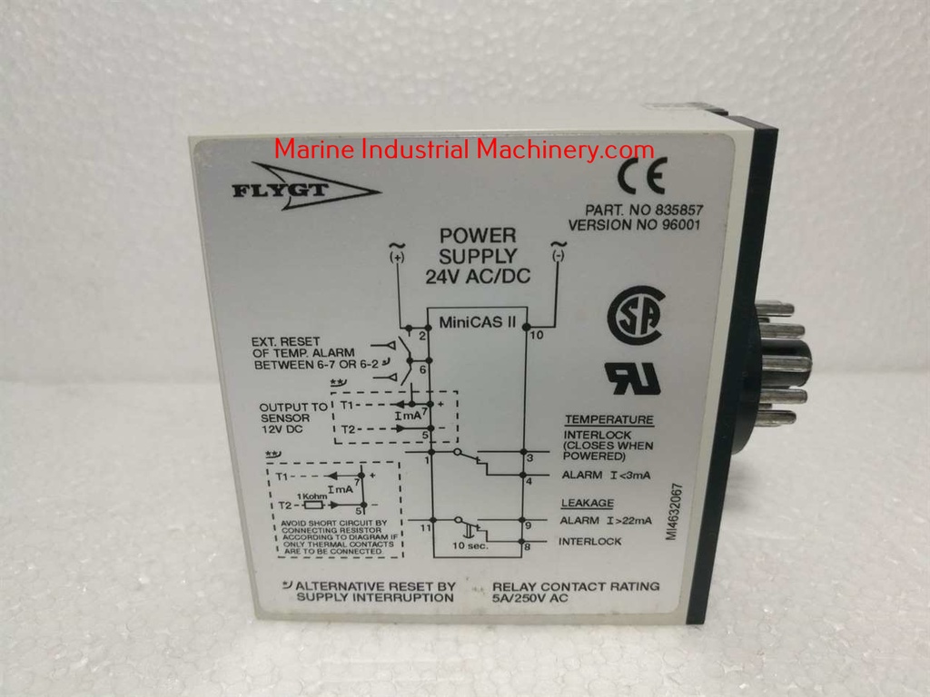 FLYGT 835857 Relay Module
