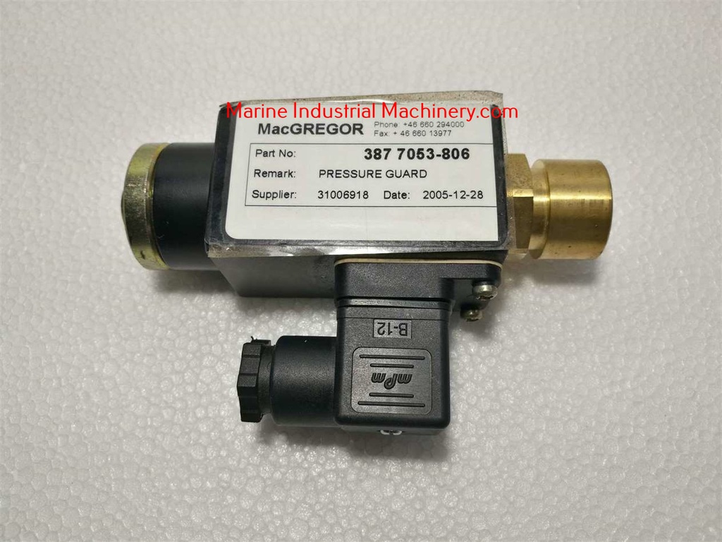 MacGREGOR 387 7053-806 Pressure Guard