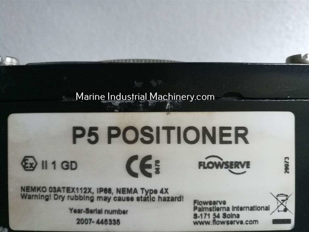 Flowserve PMV P5 Pneumatic Analog Positioner