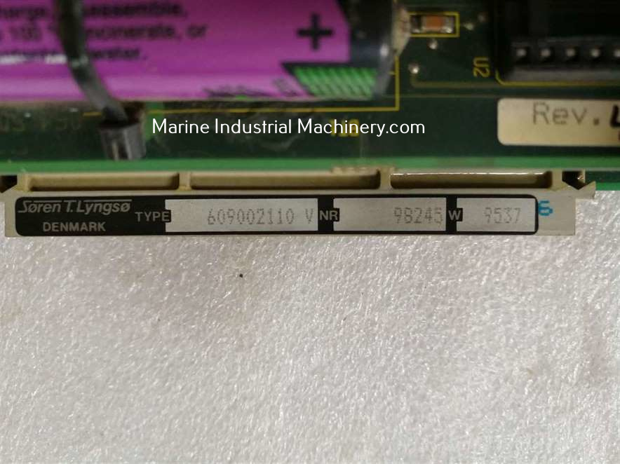 Stella Gamma CPU Soren T.Lyngso 609002110 V Pcb Card