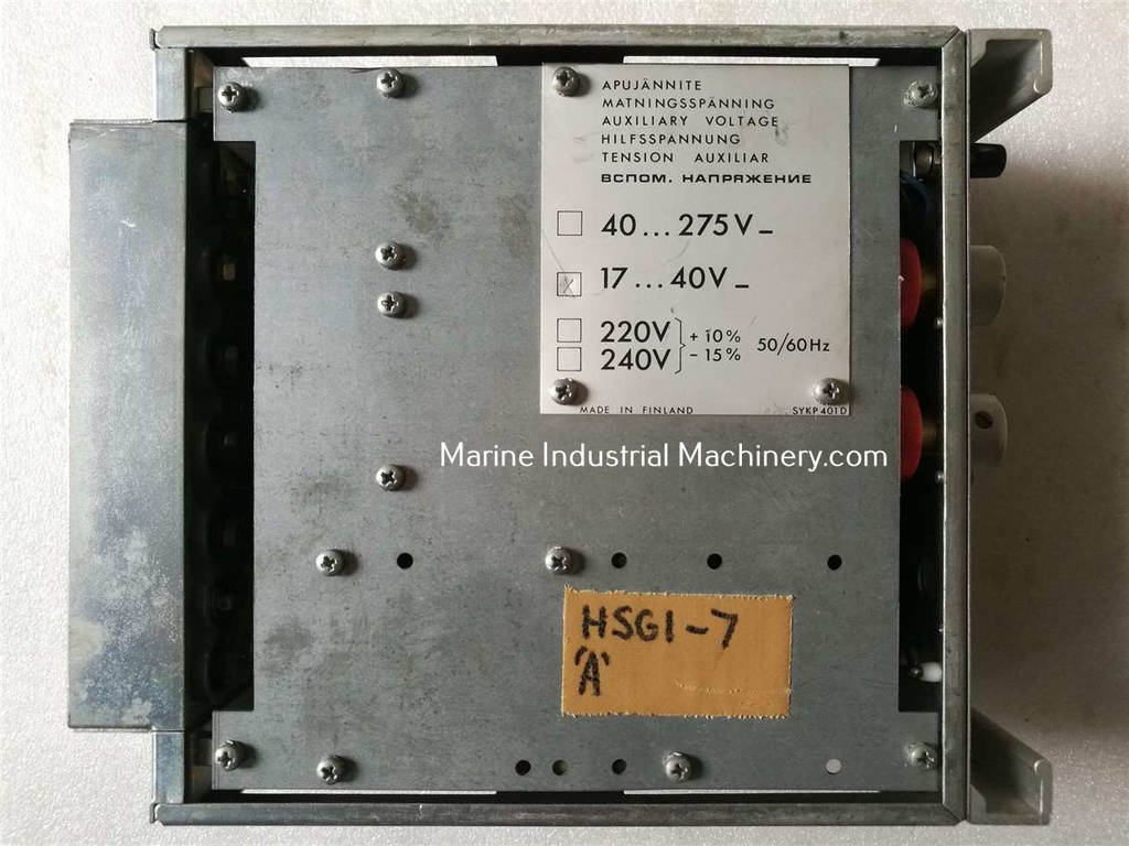 Stromberg SPAF 1G50 J3 Frequency Relay