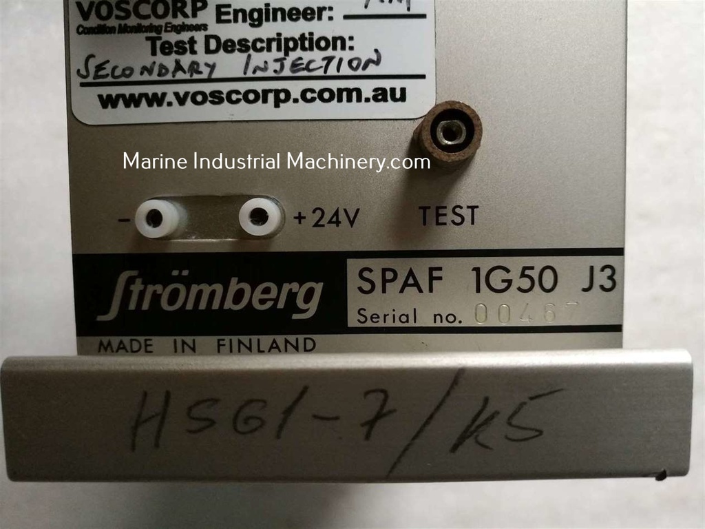 Stromberg SPAF 1G50 J3 Frequency Relay