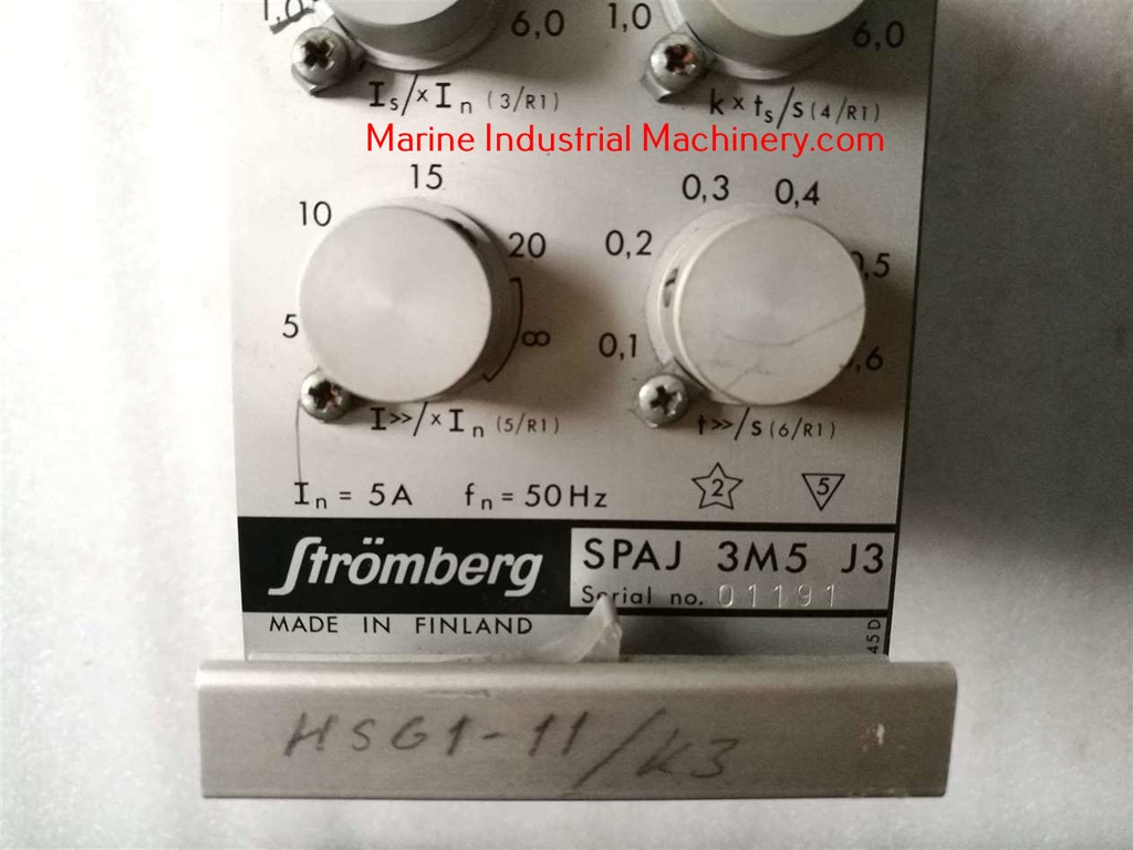Stromberg SPAJ 3M5 J3 Relay