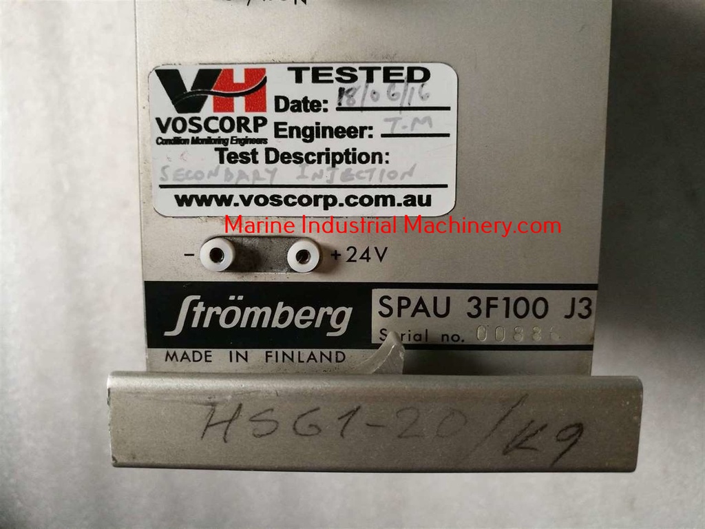 Stromberg SPAU 3F100 J3 Single Phase Time Relay