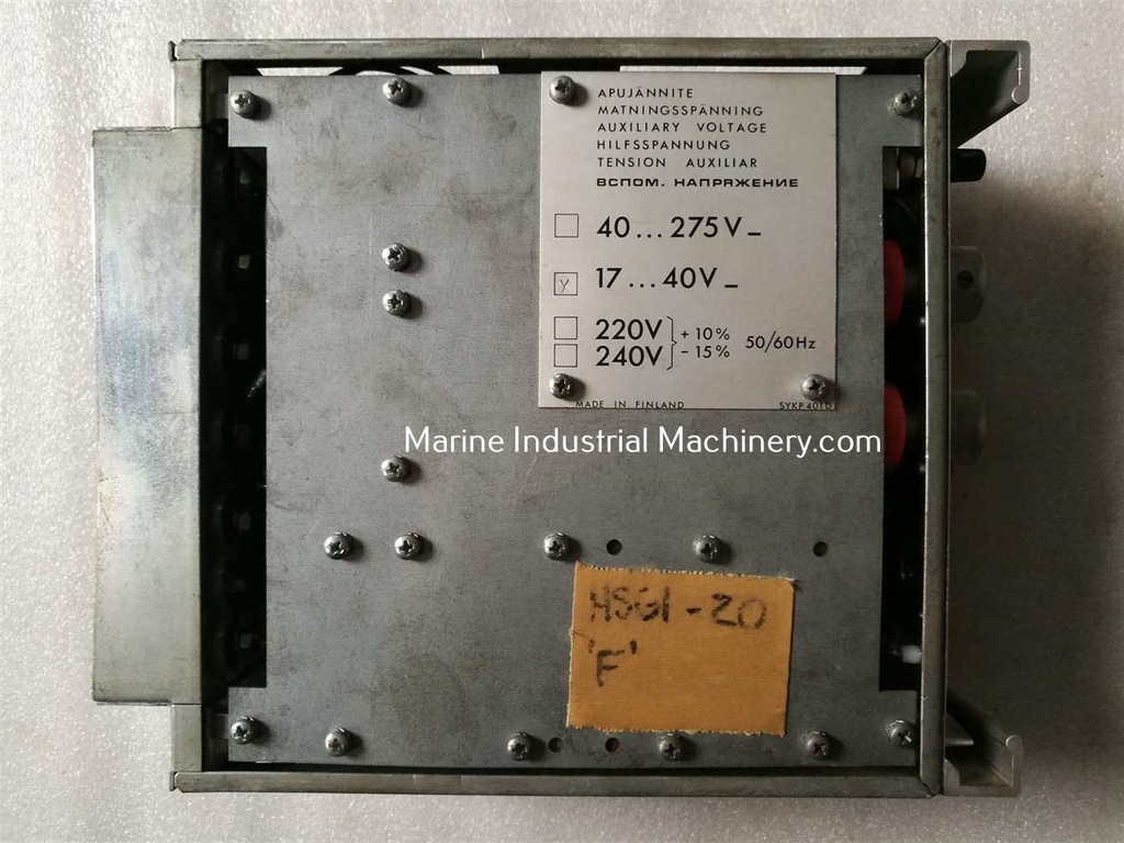 Stromberg SPAU 3F100 J3 Single Phase Time Relay