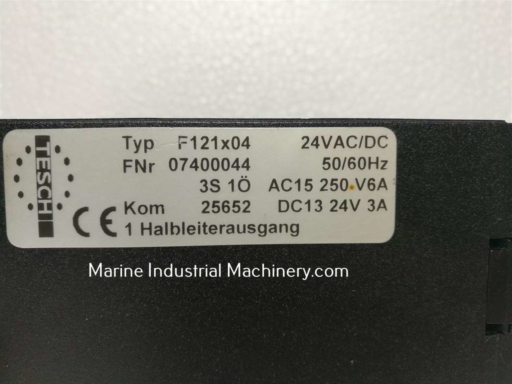 Tesch F121x04 Safety Relay