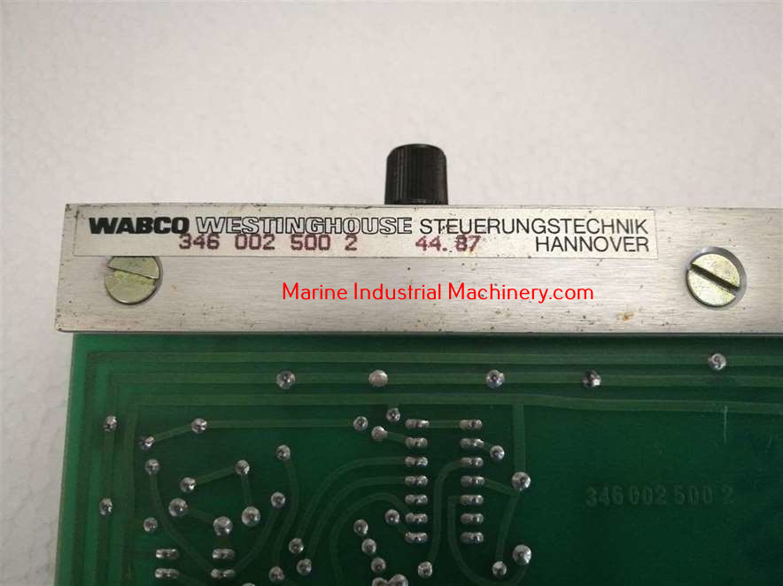 WABCO 346 002 500 2 Pcb Card
