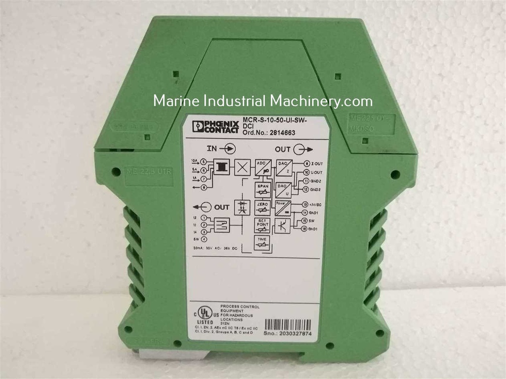 Phoenix Contact MCR-S-10-50-UI-SW-DCI Current Transformer