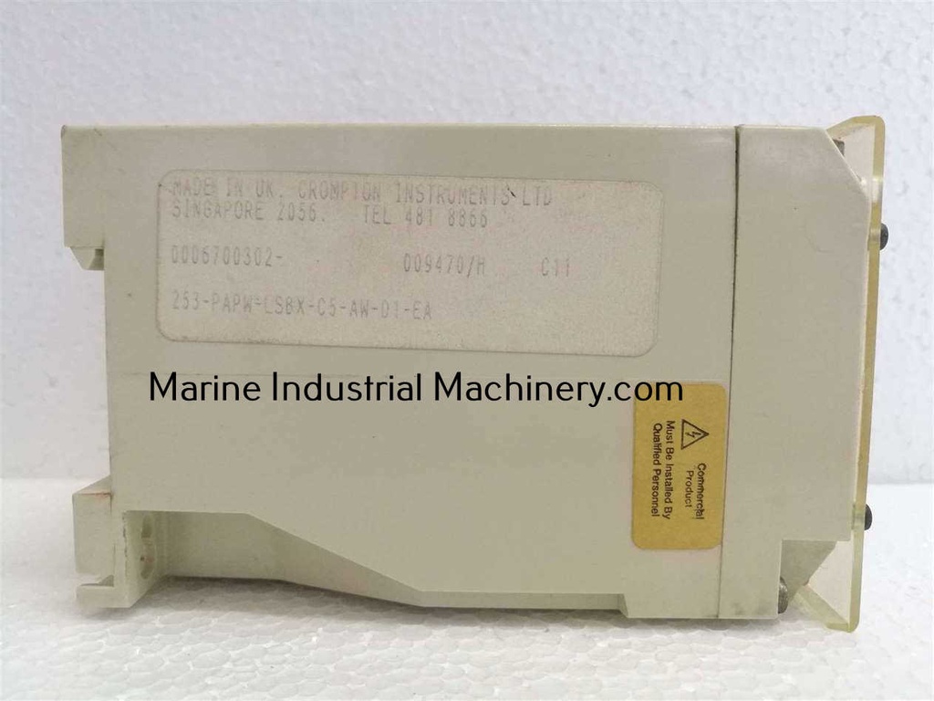 Crompton 253-PAPW-LSBX-C5-AW-01-EA Protecter Trip Relay