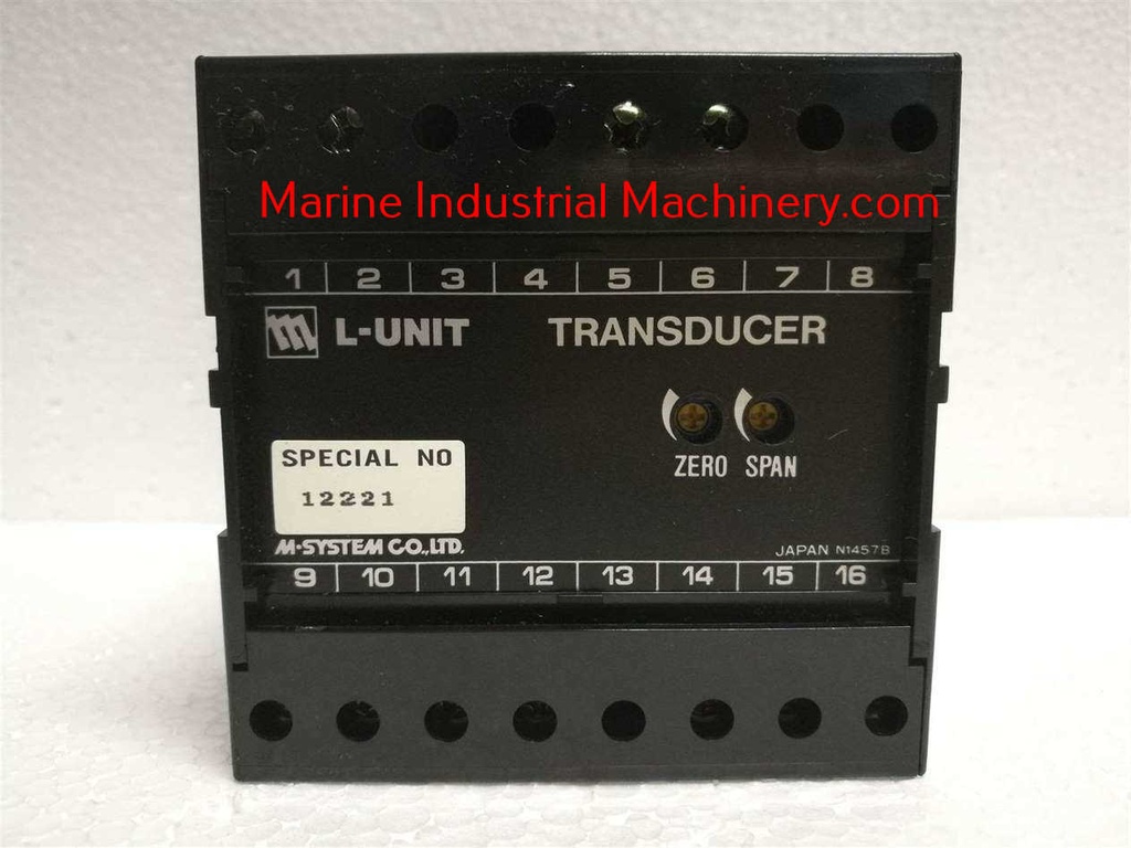 M.System LWT-11AO-R-X Watt Transducer