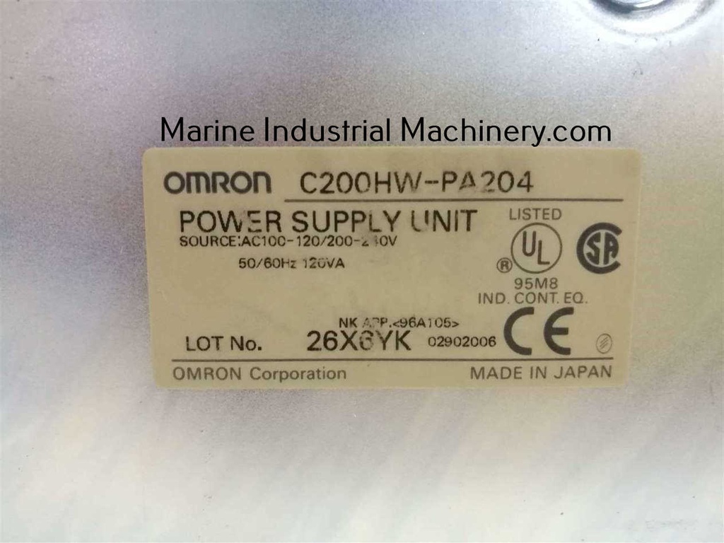 Omron C200HW-PA204 Power Supply Unit