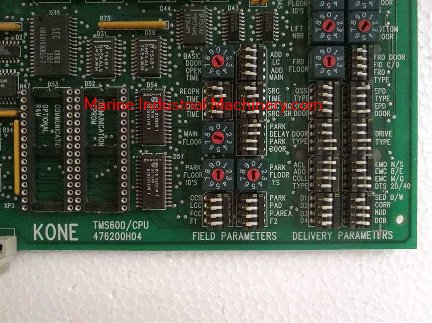 Kone TMS600/CPU Pcb Card