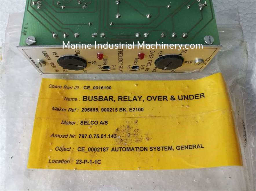 Selco E2100 Frequency Relay