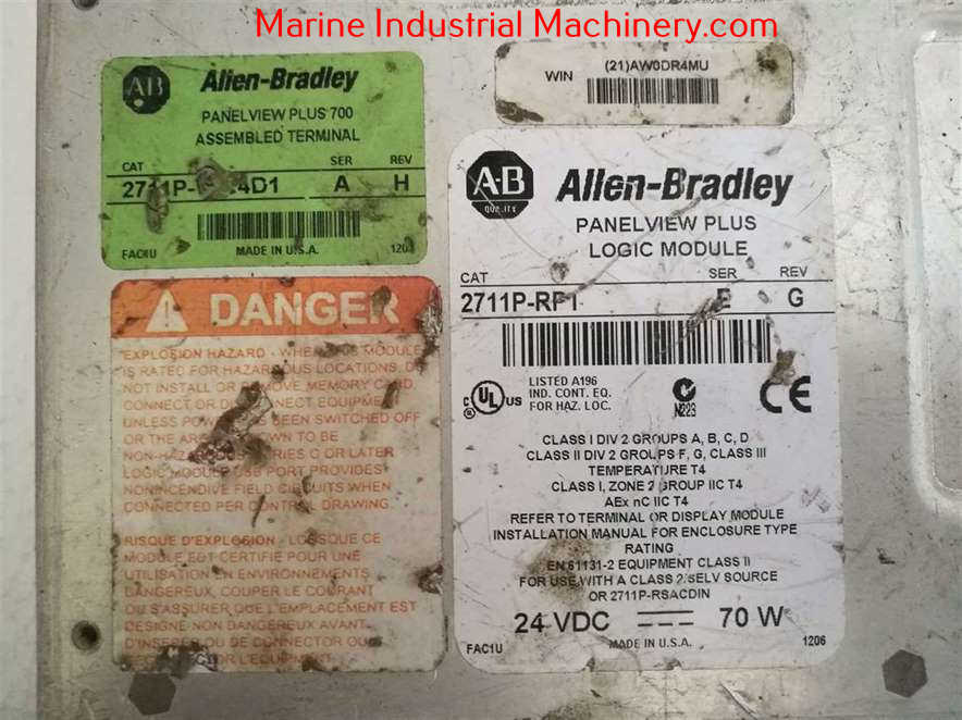 Allen-Brandley 2711P-RW1 Panelview Plus Logic Module
