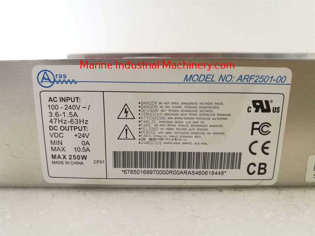Aras ARF2501-00 Open Frame Power Supply