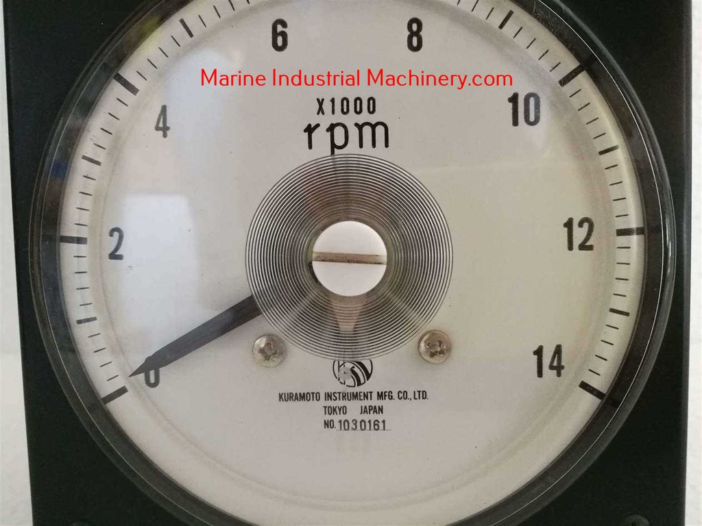 Kuramoto Instrument X1000 rpm Meter