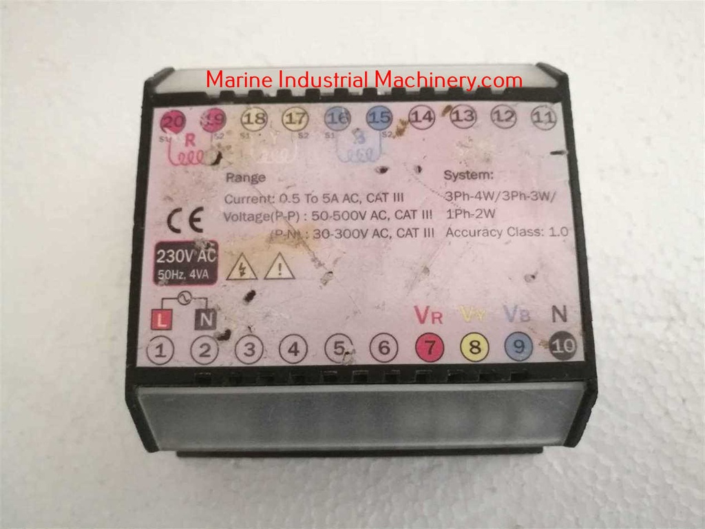Multispan AVF 19N 3 Phase Panel Meter