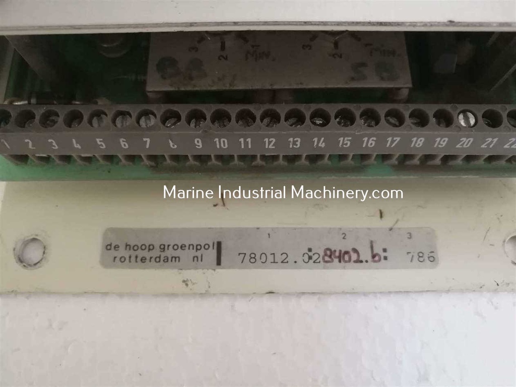 Rotterdam 78012.02 Electronic Comparing Unit with Overload Protection