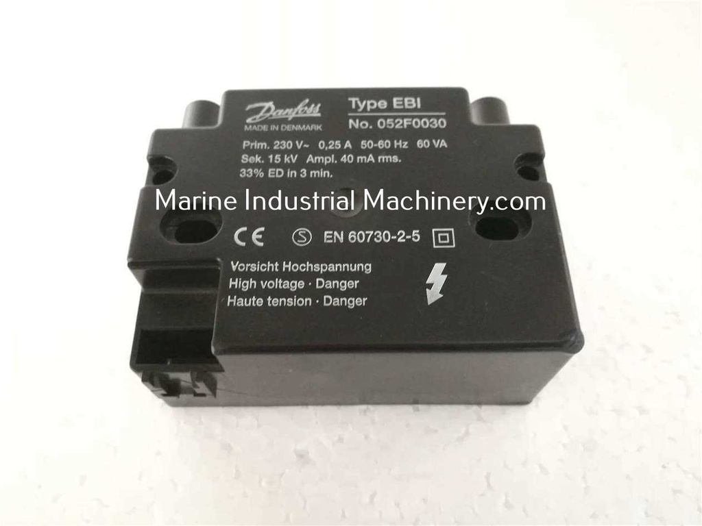 Danfoss EBI 052F0030 Ignition Transformer