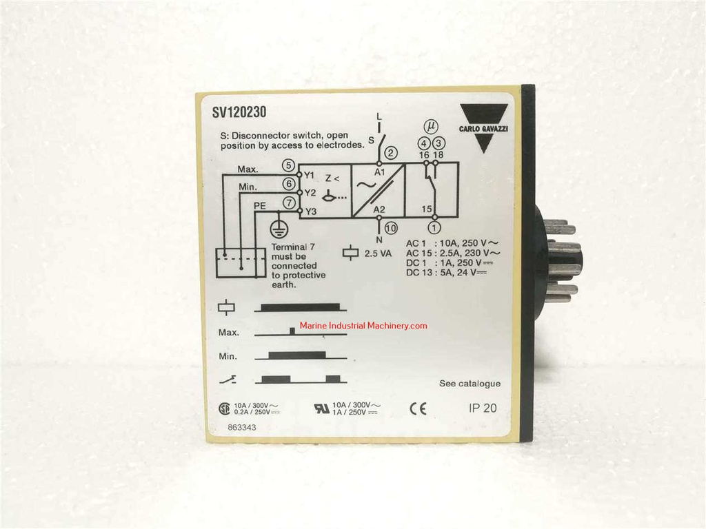Carlo Gavazzi SV120230 Dual Level Relay