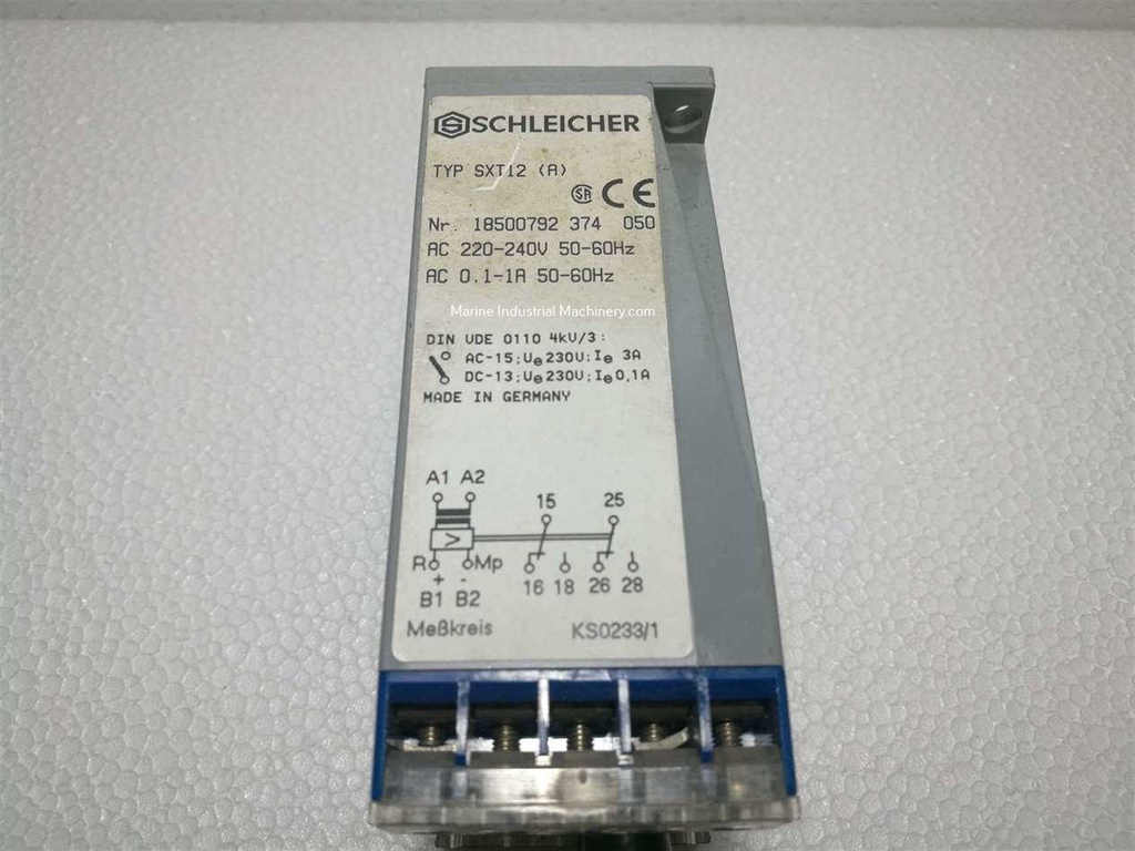 Schleicher SXT12 (A)Current Relay