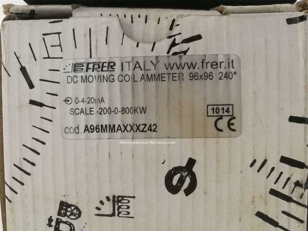 FRER DC Moving Coil Ammeter (-200-0-800kW)