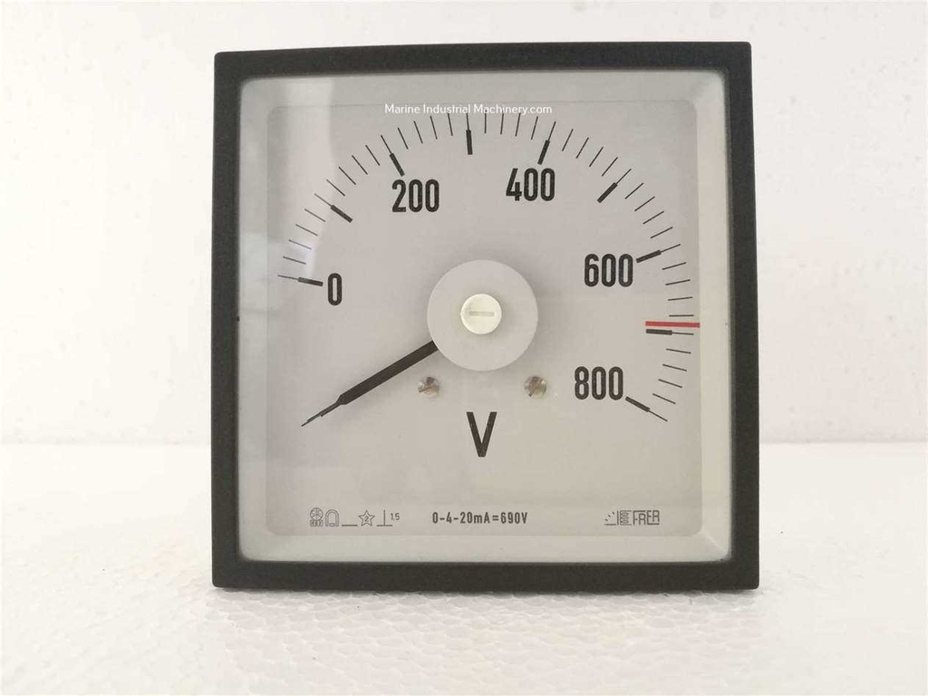 Frer DC Moving Coil Ammeter (0-800rpm)