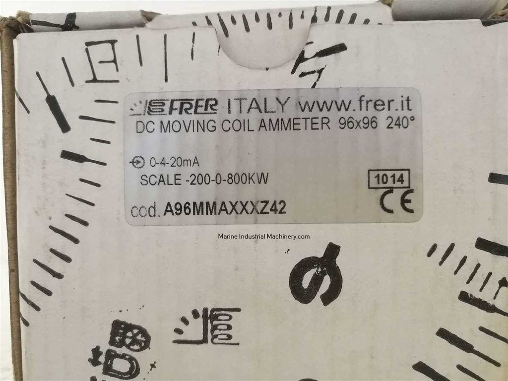Frer (-200-0-800kW)DC Moving Coil Ammeter