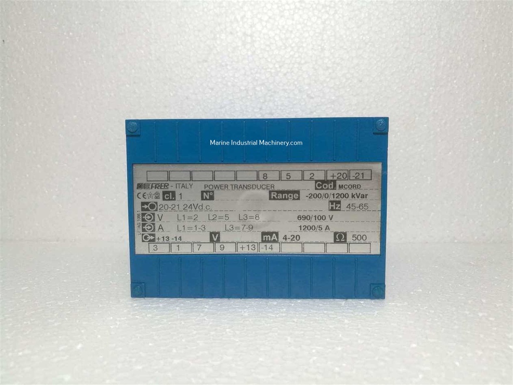 Frer MCOWD Power Transducer 1200-5A