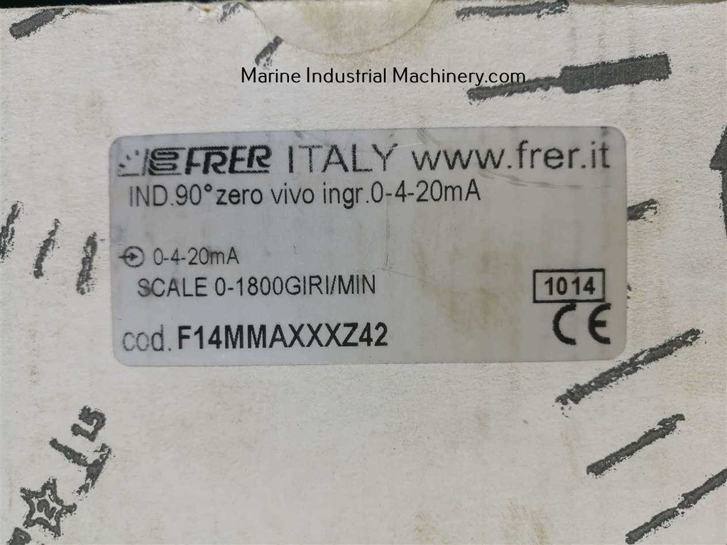 Frer (0-1800 GIRI MIN) bar