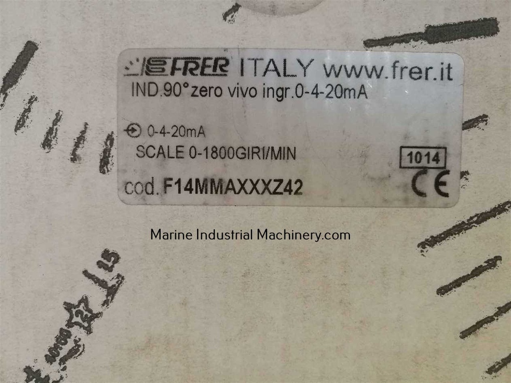 Frer BAR (0-1800 GIRI/MIN)
