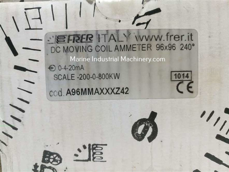 Frer DC Moving Coil Ammeter (-200-0-800kW)